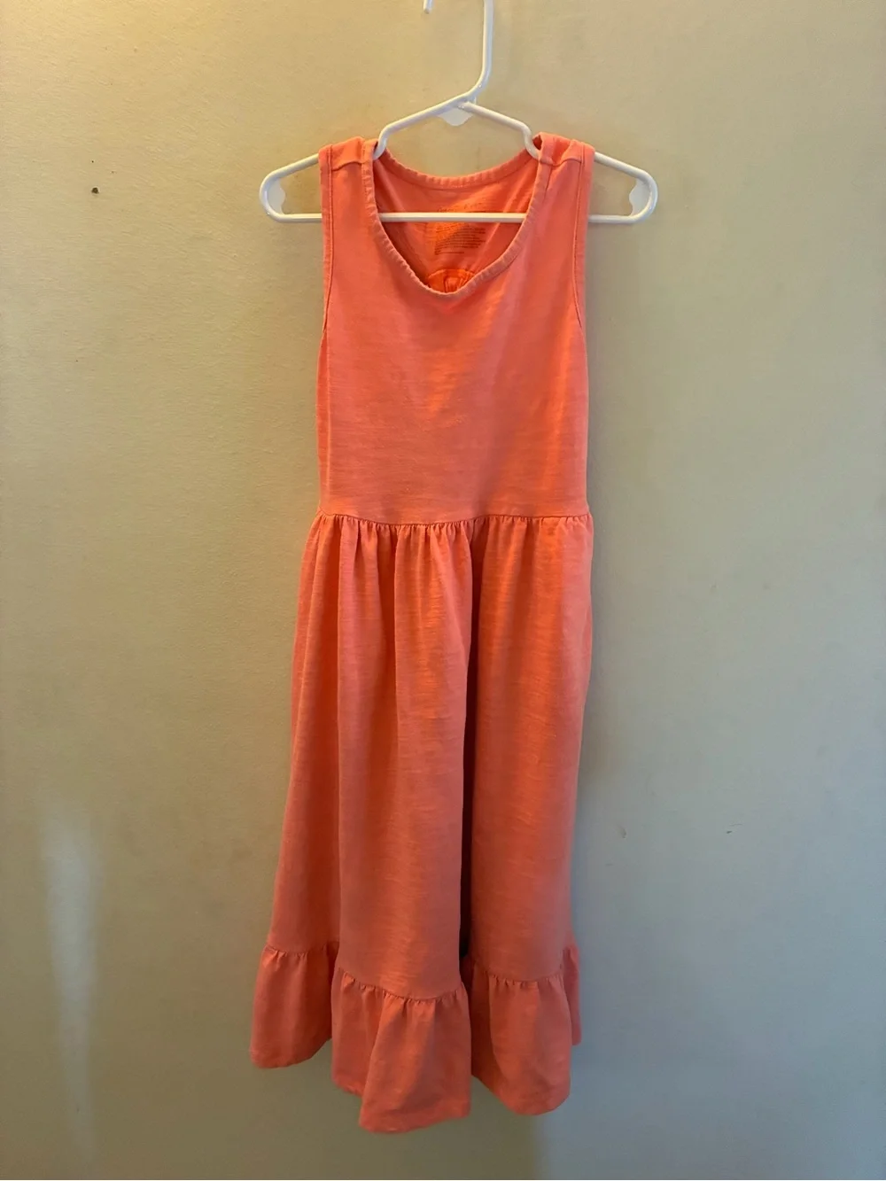 Cat & Jack Pink Multi-Stripe High-Low Sundress